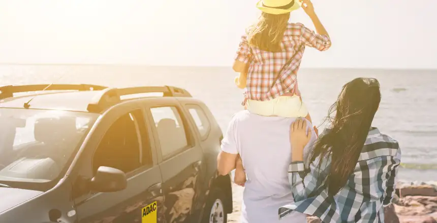 adac clubmobil reise familie am meer