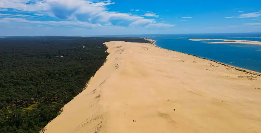 dune-du-pilar-frankreich Große Sanddüne Dune du Pilar, zwischen Pinienwäldern und Atlantik