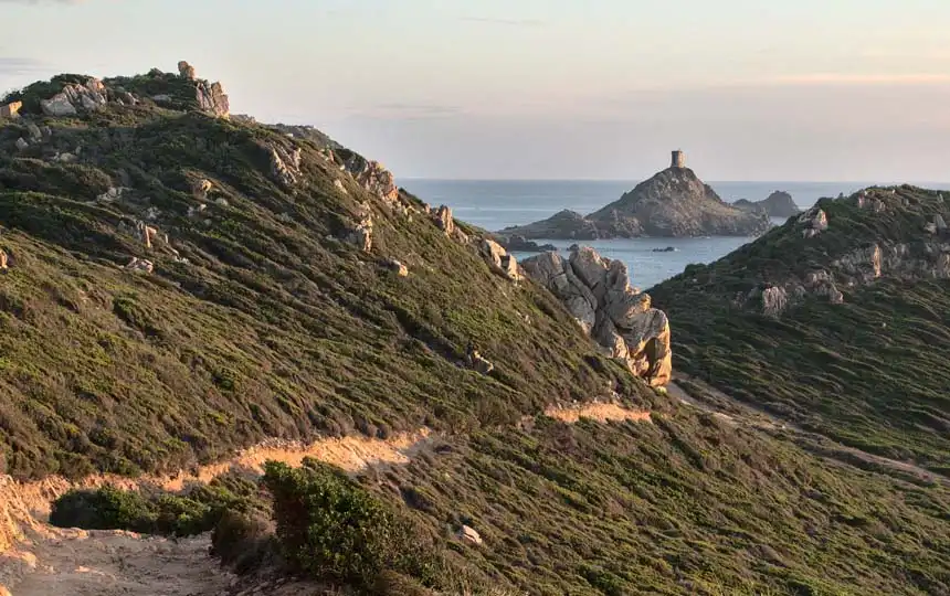 Pointe de la Parata auf Korsika