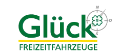 logo gl&uuml;ck freizeitfahrzeuge, wohnmobilvermietung sulzemoos