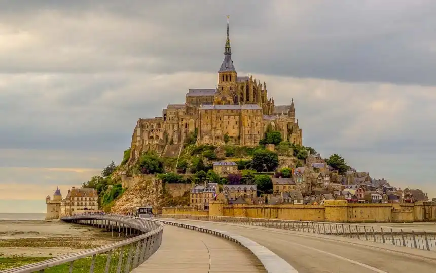 Klosterberg Mont Saint-Michel in Frankreich