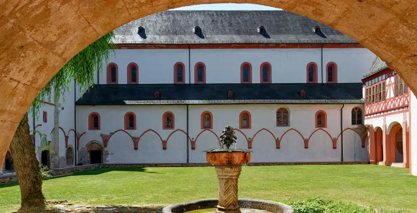 Innenhof Kloster Eberbach in Eltville