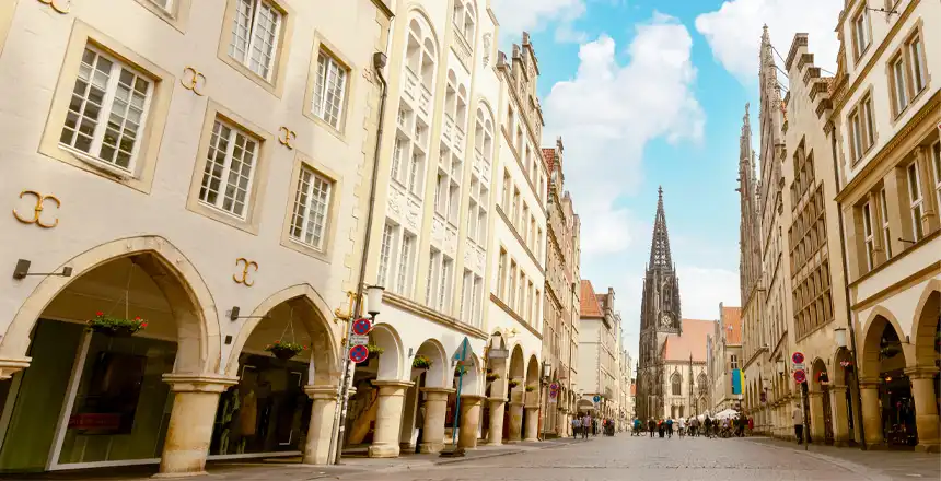 Altstadt von M&uuml;nster