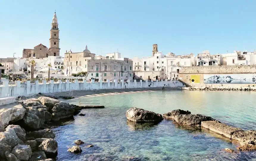 Stadtansicht von Monopoli in S&uuml;ditalien