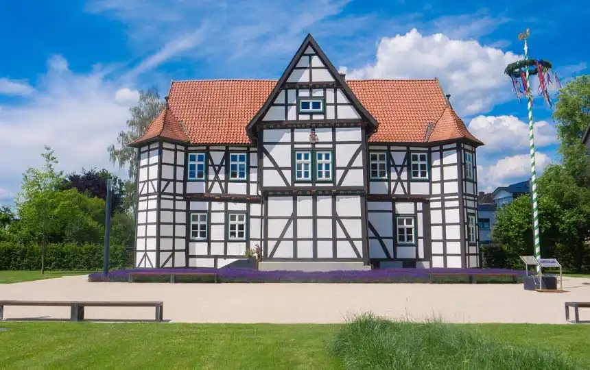 Jagdschloss in H&ouml;velhof, Kreis Paderborn