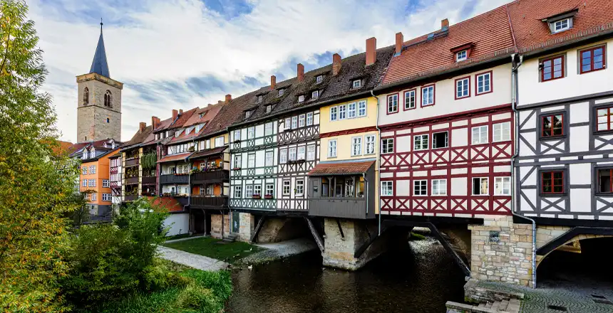 Kr&auml;merbr&uuml;cke in Erfurt