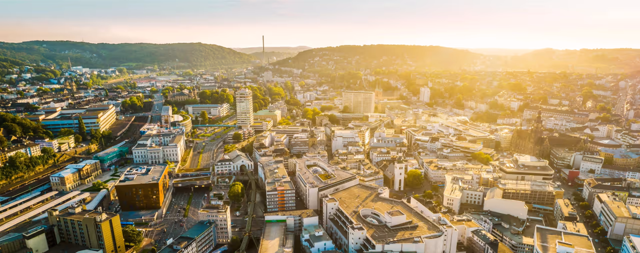 Panorama von Wuppertal