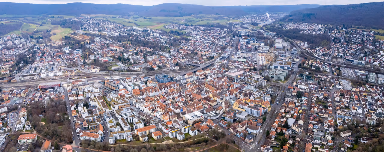 Panorama von Aalen