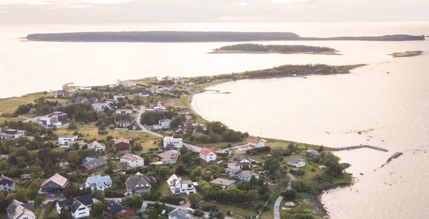 Panoramablick auf Rohuneeme, Estland