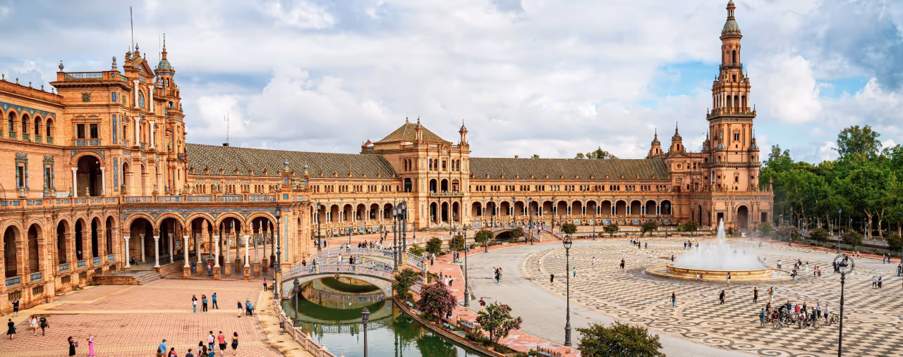 Plaza de Espana in Sevilla
